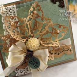 Spellbinders Filigree Flower Tutorial