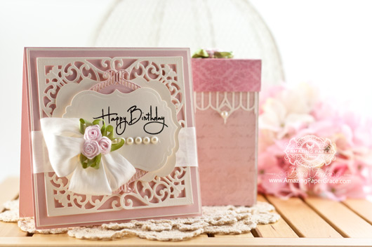 One Box, Three Occasions by Becca Feeken using Spellbinders Gate Element - www.amazingpapergrace.com