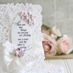 Card Making Ideas by Becca Feeken using Quietfire Design (There Are Two Things) and Spellbinders Heirloom Rectangle, Spellbinders Radiant Rectangles, Spellbinders Cinch and Go Flowers, Spellbinders Loopy Roll Flowers - www.amazingpapergrace.com
