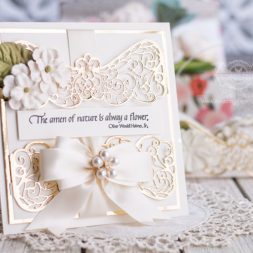 Amazing Paper Grace December 2019 Die of the Month - Rose and Filigree Duo Slip In - learn about this die at www.amazingpapergrace.com/?p=35572