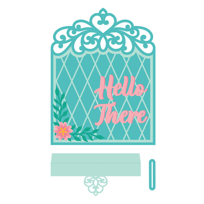 Amazing Paper Grace July 2022 Die of the Month - Tiara Trifold - detailed information at www.amazingpapergrace.com/?p=38113